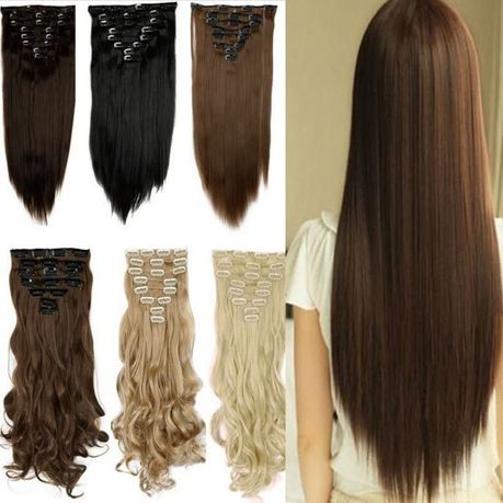 Wig/ Extension Clips Black - Pack of 48